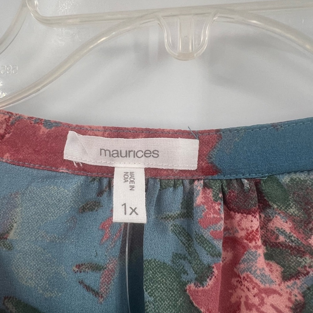 Maurice’s Atwood Flutter Sleeve Blouse new 1X - Picture 7 of 14